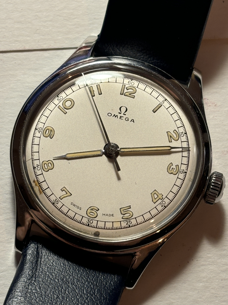 A Closer Look at the Omega CK 2384-8 (circa 1944) – Manual Wind 30T2