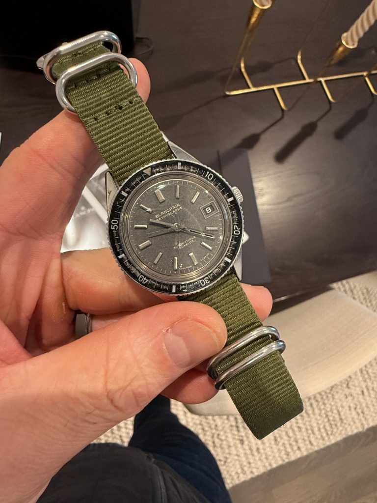 Diving into History: The Vintage 1960s Blancpain Bathyscaphe
